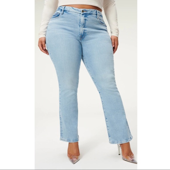 Good American Denim - Good American boot cut jeans